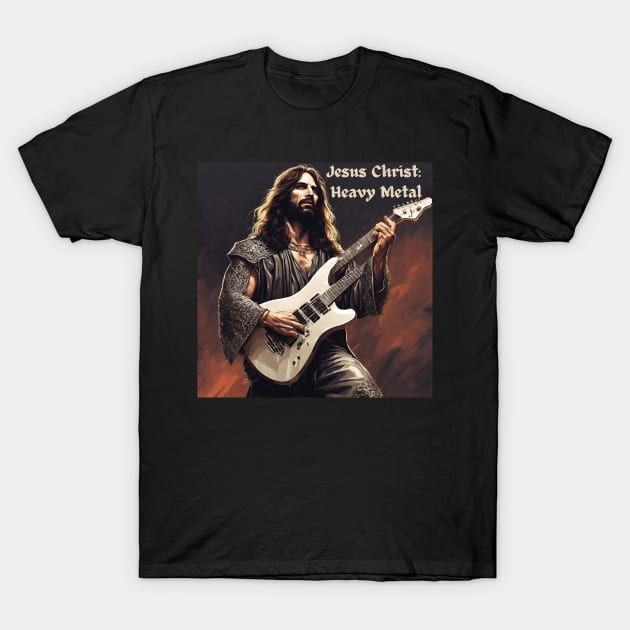 JESUS MEME - Jesus Christ Heavy Metal Superstar T-Shirt by Klau